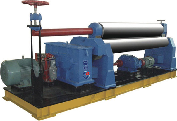 對稱式三(sān)輥卷闆機(jī)